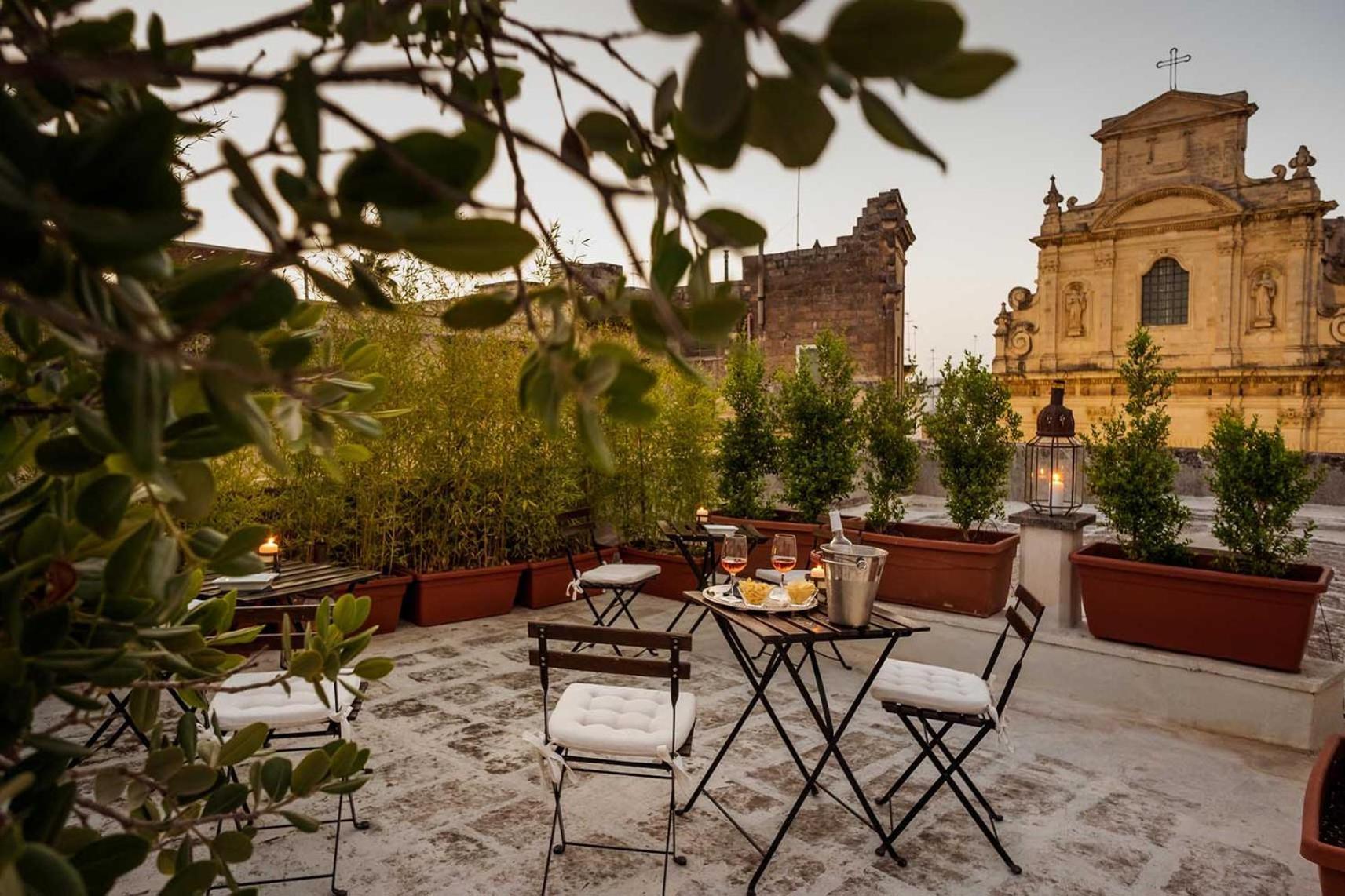 Palazzo Guido Bed & Breakfast เลชเช ภายนอก รูปภาพ